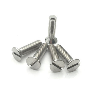 Slotted Countersunk Head Screws DIN963 details