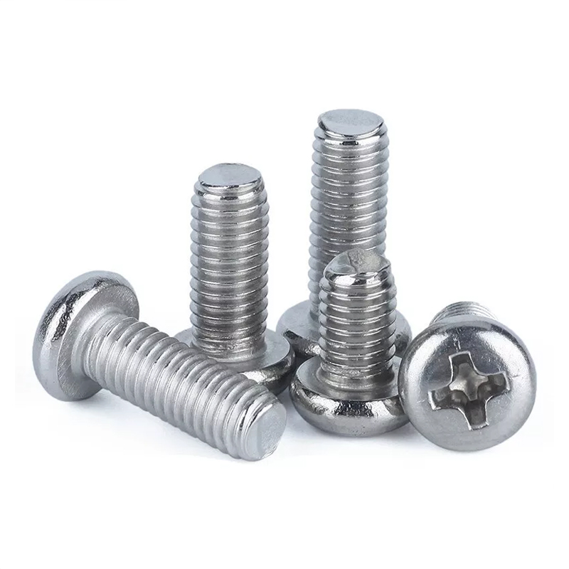 Cross recessed pan head machine screw DIN7985